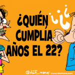 ¿Quién cumplía años?